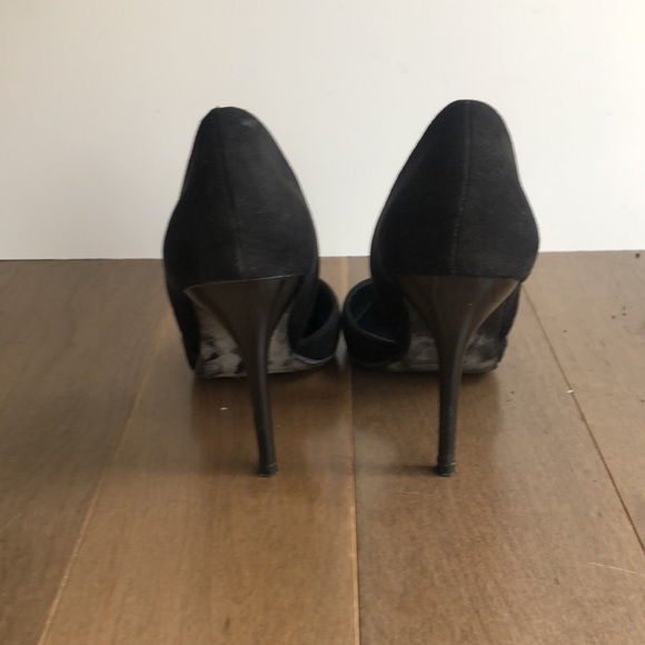 Steve Madden - Black suede pumps - size 6 - Picture 3 of 4